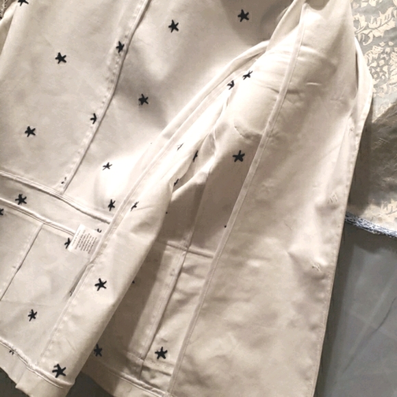 CHARTER CLUB STARFISH PRINT COTTON BLAZER SZ XL - Picture 8 of 8